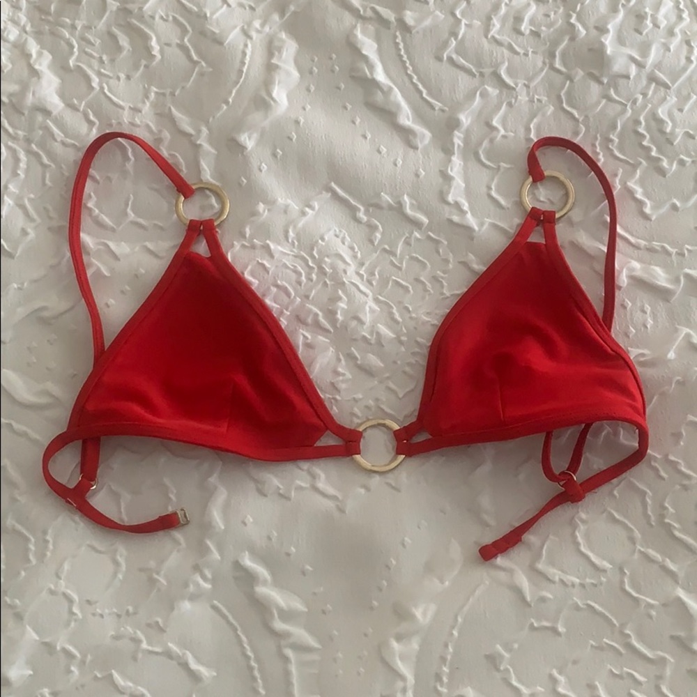 Metal ring Bikini top